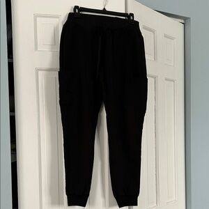 Women's Black Drawstring Jogger Pants